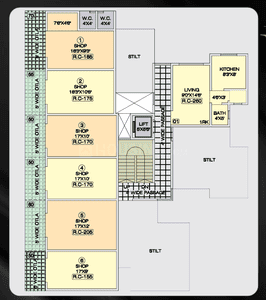 Project Image of 260.0 - 300.0 Sq.ft 1 RK Apartment for buy in Lalit Rohini Heights