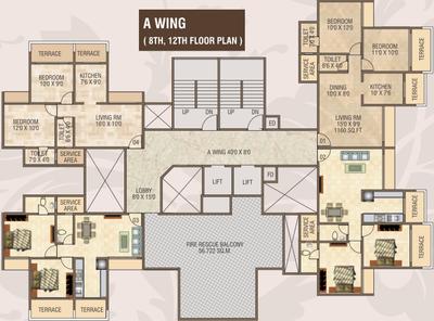 Project Image of 660.0 - 1325.0 Sq.ft 1 BHK Apartment for buy in Dev Luxuria