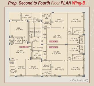 Project Image of 444.87 - 686.74 Sq.ft 2 BHK Apartment for buy in Shreeji Saffron Aqua