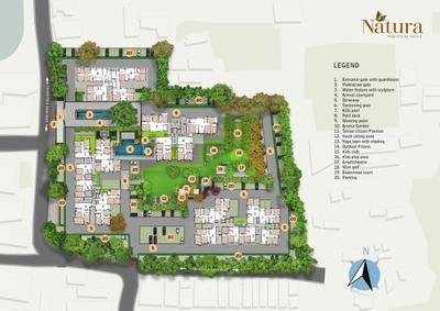 Project Image of 1010.0 - 1974.0 Sq.ft 2 BHK Apartment for buy in Srijan Natura