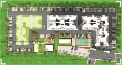 Project Image of 609.67 - 669.3 Sq.ft 2 BHK Apartment for buy in Lushlife Impero Building C