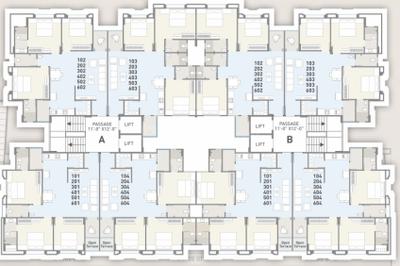 Project Image of 0.0 - 883.39 Sq.ft 3 BHK Apartment for buy in KD 10