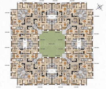Project Image of 972.0 - 1611.57 Sq.ft 2 BHK Apartment for buy in Casagrand Supremus