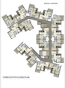 Project Image of 295.0 - 329.0 Sq.ft 1 BHK Apartment for buy in Royal Empire