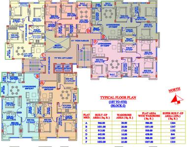 Project Image of 890 Sq.ft 2 BHK Apartment / Flat for sale in Rajarhat for Rs. 4500000