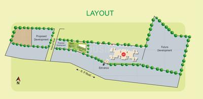 Project Image of 609.0 - 1106.0 Sq.ft 1 BHK Apartment for buy in Kumar Palm Meadows