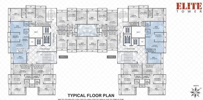 Project Image of 319.58 - 460.48 Sq.ft 1 BHK Apartment for buy in JP Elite Tower