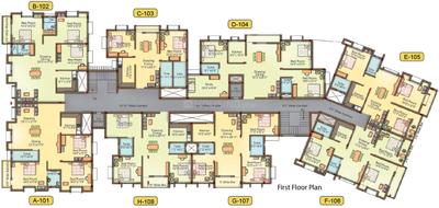 Project Image of 1181.0 - 1884.0 Sq.ft 2 BHK Apartment for buy in Sri Jagannath Palace