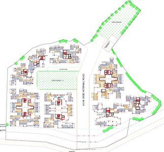 Project Image of 348.0 - 638.0 Sq.ft 1 BHK Apartment for buy in Space India Prakriti Sparsh Building No 1 To 6