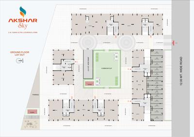 Project Image of 1485.0 - 2070.0 Sq.ft 2 BHK Apartment for buy in Akshar Sky