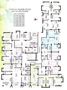 Project Image of 1077.0 - 1149.0 Sq.ft 2.5 BHK Apartment for buy in Rohra Green Phase II