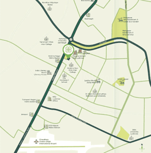 Mega Sahib Greens Location Plan 1