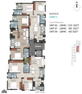 Project Image of 965.0 - 1468.0 Sq.ft 2 BHK Apartment for buy in Sudarsan Builders and Developers Cosmo Residence