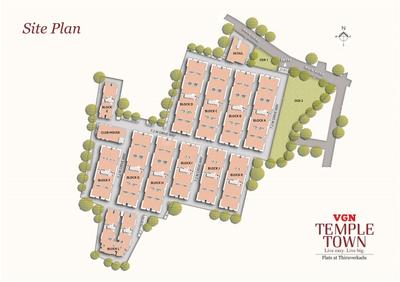 Project Image of 565.0 - 1453.0 Sq.ft 1 BHK Apartment for buy in VGN Temple Town