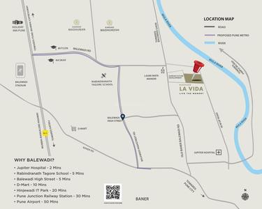 Project Image of 810.41 - 1155.72 Sq.ft 2 BHK Apartment for buy in Kakkad La Vida Wing A And Wing C