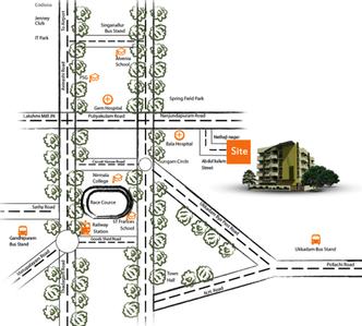 Project Image of 1083.0 - 1346.0 Sq.ft 2 BHK Apartment for buy in Noble Apoorva