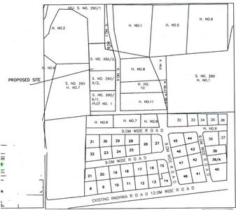 Rajan Namdeo Pore Skyview Towers Location Plan 1
