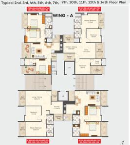 Project Image of 602.03 - 610.31 Sq.ft 2 BHK Apartment for buy in Karma Iconic