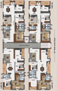 Project Image of 2400.0 - 2430.0 Sq.ft 3 BHK Apartment for buy in Blue Horizon