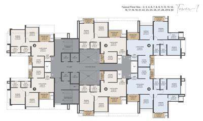 Project Image of 724.71 - 1328.08 Sq.ft 2 BHK Apartment for buy in VTP Altair