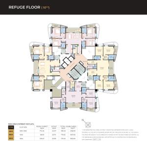 Project Image of 1932.0 - 5304.0 Sq.ft 3 BHK Apartment for buy in Rahul Arcus Bldg E