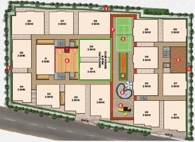 Project Image of 1107.5 - 1589.61 Sq.ft 2 BHK Apartment for buy in Nestcon Chintala Residency
