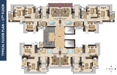 Project Image of 771.0 - 1145.0 Sq.ft 2 BHK Apartment for buy in Wadhwa Amar Jiwan