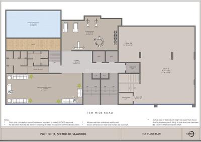 Project Image of 1465 Sq.ft 2 BHK Apartment / Flat for sale in Nerul for Rs. 25071375