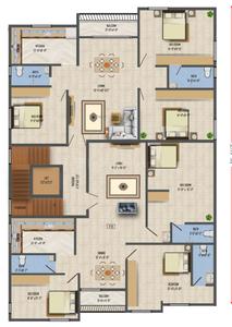 Project Image of 1356.0 - 1535.0 Sq.ft 3 BHK Apartment for buy in Fine The Presto