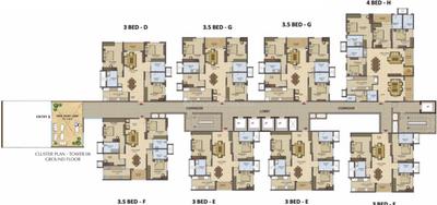 Project Image of 1283.0 - 4070.0 Sq.ft 2 BHK Apartment for buy in Prestige High Fields