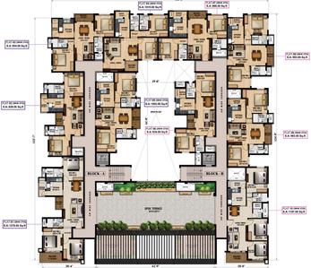 Project Image of 849.0 - 1250.0 Sq.ft 2 BHK Apartment for buy in Kalpataru Royale