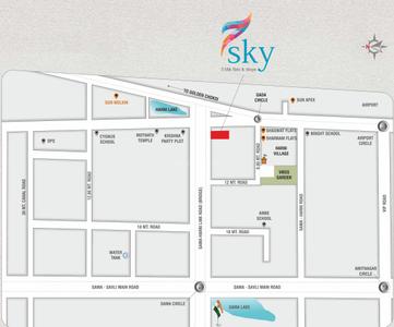 Project Image of 708.0 - 1476.0 Sq.ft 3 BHK Apartment for buy in Miracle Seven Sky