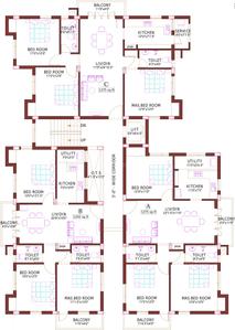 Project Image of 1250.0 - 1375.0 Sq.ft 3 BHK Apartment for buy in Pushkar Swastik Square