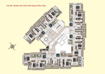 Project Image of 385.89 - 560.26 Sq.ft 1 BHK Apartment for buy in Blossom 6A