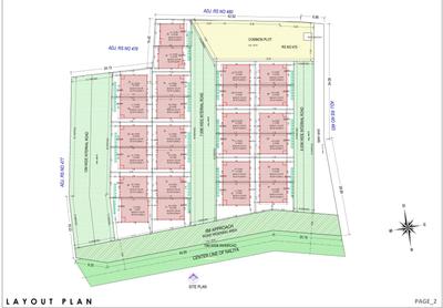 Bajarang Homes Layout Plan 1