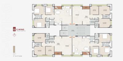 Project Image of 1387.0 - 1817.0 Sq.ft 2 BHK Apartment for buy in Prayosha Gold