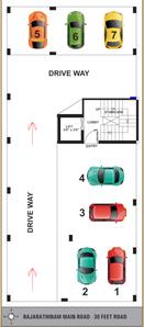 Eeshani Sri Lakshmi Nivasam Sri Lakshmi Nivasam Cluster Plan For Ground Floor 1