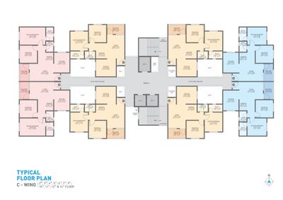 Project Image of 683.22 - 924.63 Sq.ft 2 BHK Apartment for buy in Lotus Urban Homes
