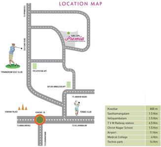 Project Image of 1293.0 - 1895.0 Sq.ft 2 BHK Apartment for buy in Arcon Premia