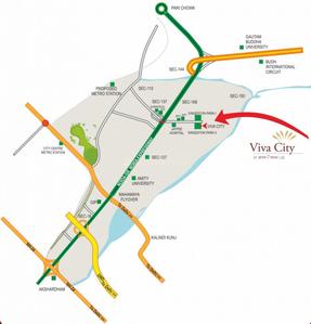 Project Image of 590.0 - 960.0 Sq.ft 1 BHK Apartment for buy in Vivacity Viva City