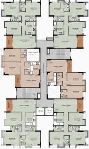 Project Image of 849.0 - 1255.0 Sq.ft 2 BHK Apartment for buy in Begraj Prakriti Phase 1