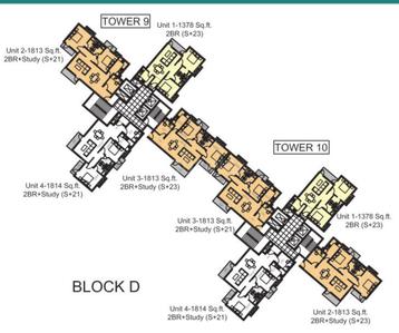 Project Image of 1378.0 - 1814.0 Sq.ft 2 BHK Apartment for buy in Ansal Golf Vista