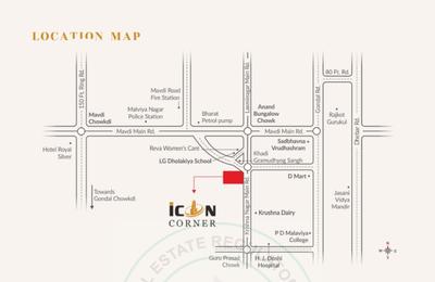Project Image of 538.2 - 558.43 Sq.ft 2 BHK Apartment for buy in Gagan Icon Corner