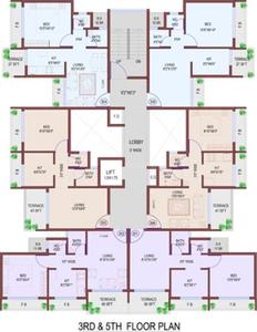 Project Image of 213.0 - 277.0 Sq.ft 1 BHK Apartment for buy in Madhuraaj Nageshwar