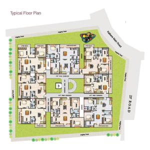 Project Image of 1189.0 - 1556.0 Sq.ft 2 BHK Apartment for buy in Aditya Mother Palace