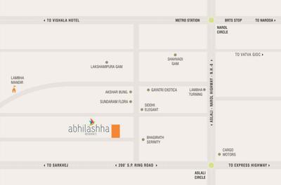 Project Image of 275.0 - 568.0 Sq.ft 1 BHK Apartment for buy in Abhilashha Residency Phase 2