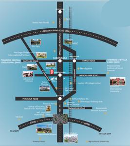 Project Image of 1367.77 - 3221.53 Sq.ft Residential Plot Plot for buy in Eeshanya Jewel City