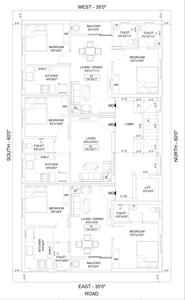 Project Image of 465.0 - 1076.0 Sq.ft 1 BHK Apartment for buy in Sri Tanushree Garden Apartment