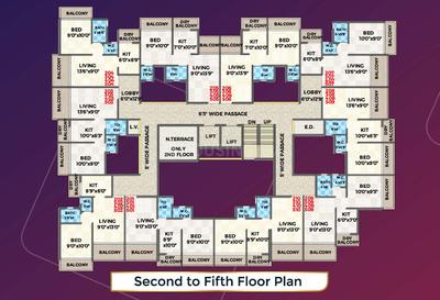 Project Image of 253.06 - 343.15 Sq.ft 1 BHK Apartment for buy in Bhaveshwar Feather