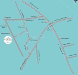 Project Image of 300.0 - 532.0 Sq.ft 1 BHK Apartment for buy in Majestique Venice Building D Wing A